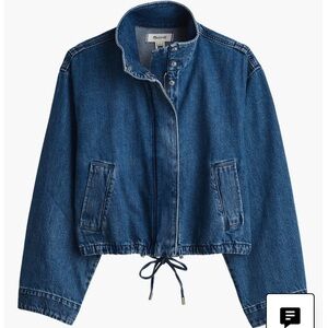 Madewell Denim Crop Field Jacket